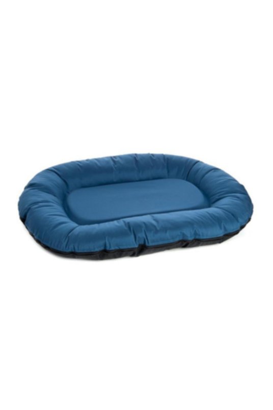 FB ovalna blazina TOP L, 115X84X13 cm, modra