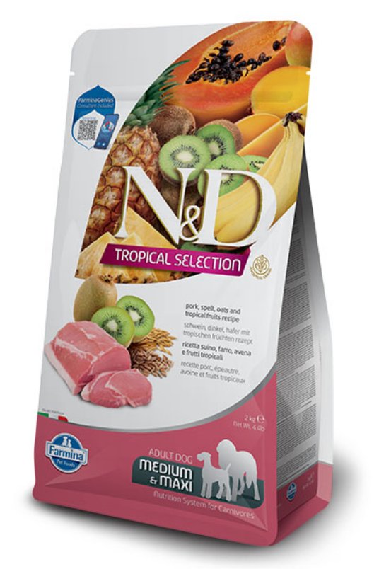 N&D Dog Tropical Selection Pork Adult MD&MX 2kg