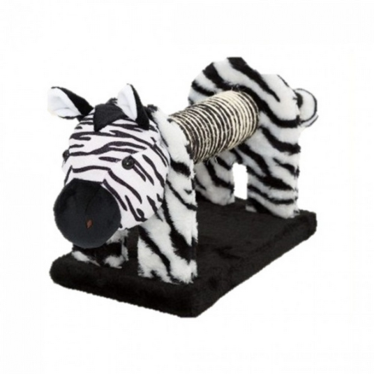 D. GIMBORN GC SCRATCHY ZEBRA 51X17X20CM