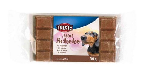 TRIXIE MINI ČOKOLADA ZA PSE 30 g