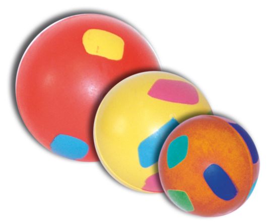 CR IGRAČA ZA PSE ŽOGA POLNA GUMA 5 CM
