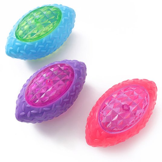 Besta igračka za pse, žogica Diamond LED 14cm različne barve