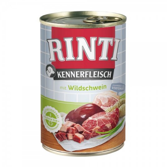RINTI KENNERFL, can divja svinja 400g (12)