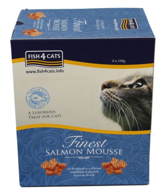 D.F4C-vrečka-muce-Salmon 100g SALMON MOUSSE