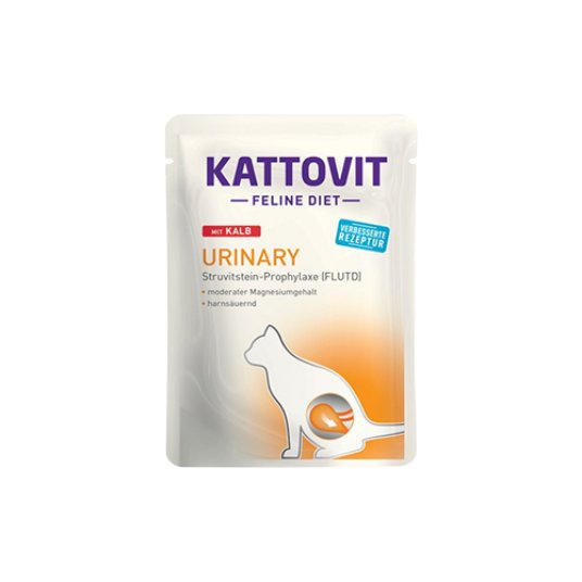 RINTI Kattovit pouch Urinary Veal (teletina) 85g (24)