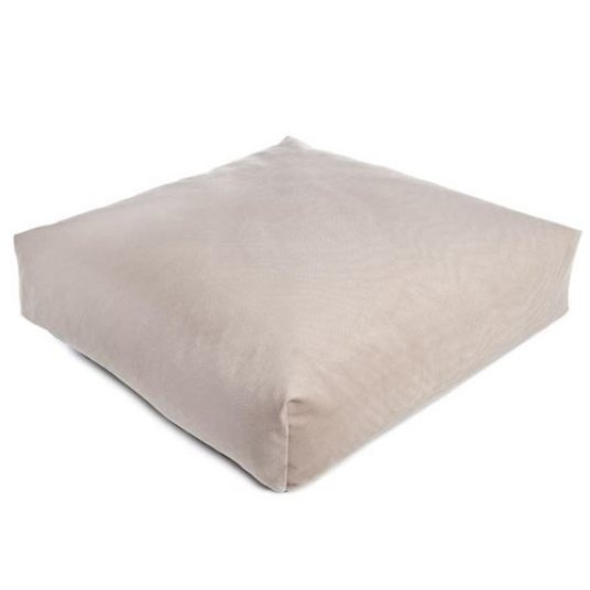 FB kvadratna blazina VELVET, 80X80-v 17 cm, bež