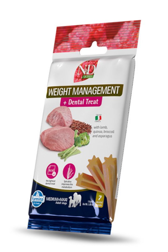 ND dentalna poslastica za pse Quinoa Weight Management, MD&MX 100g (15)