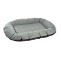 FB ovalna blazina TOP S 78X55X10 cm, siva
