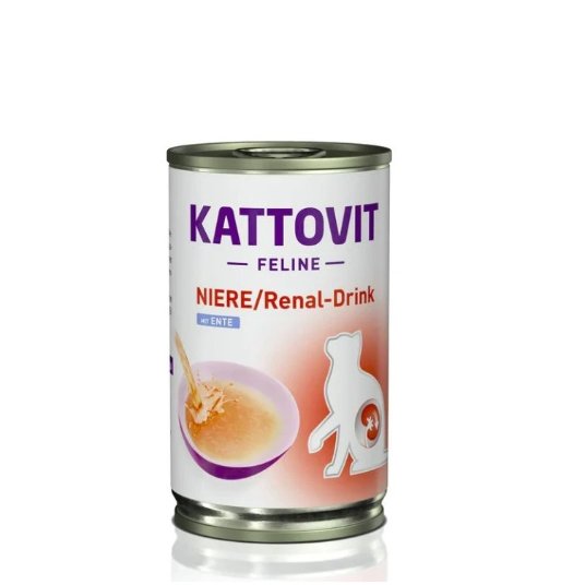 RINTI Kattovit drink Renal  Duck 135ml (12)