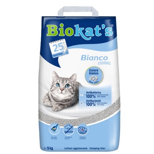 BIOKATS BIANCO CLASSIC 5 KG
