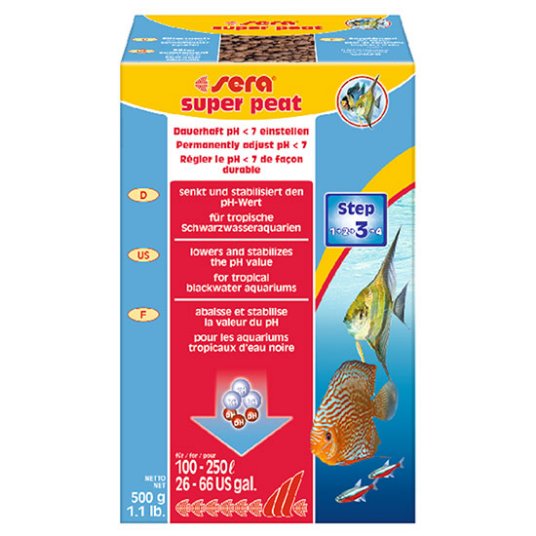 SERA ŠOTNI GRAN.SUPER PEAT ZA AKVARIJE 500 G