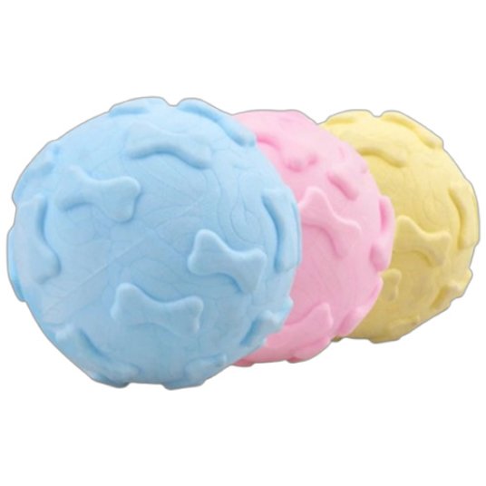 Besta igračka za pse, žogica pena Pastel 6,5cm različne barve