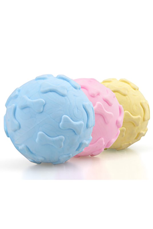 Besta igračka za pse, žogica pena Pastel 6,5cm različne barve