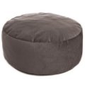 FB okrogla postelja Pouf VELVET, fi 60cm, v 20 cm, svetlo rjava