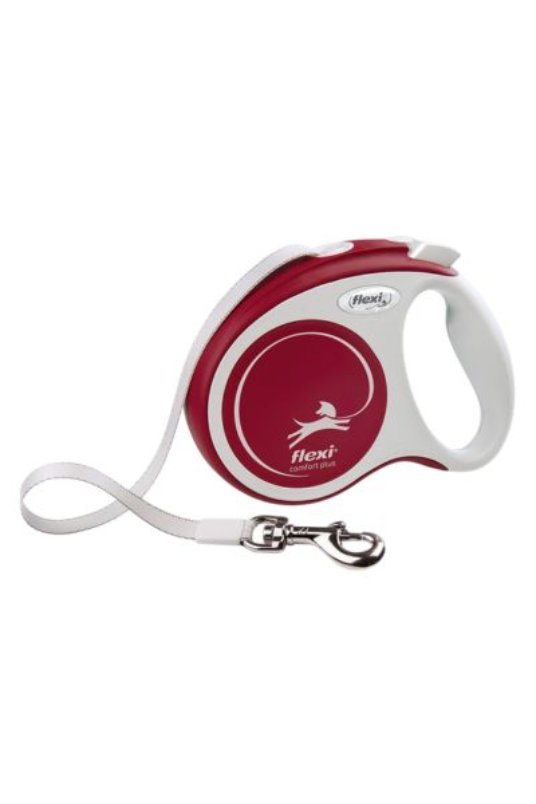 Flexi COMFORT Plus L, trak 8 m, rdeč