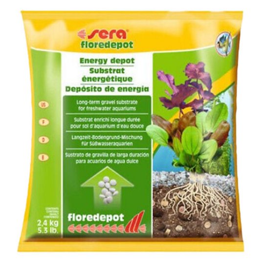SERA Floredepot, vrečka, 2,4 kg