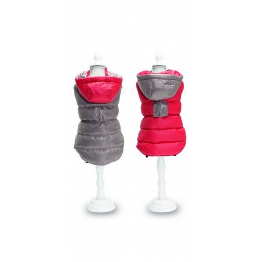 D. PADDED JACKET TWOSIDES RED CM.50
