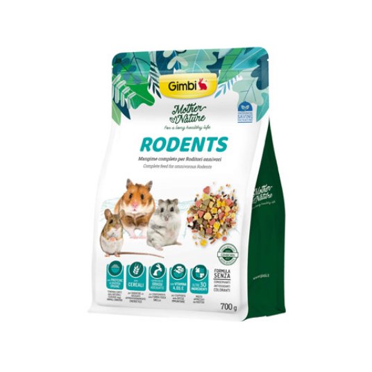 GB Mother Nature RODENTS za hrčke, miši, podgane 700 g (5)