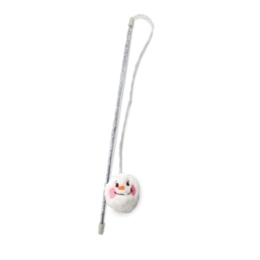 Croci XMAS igrala za mačke, na palici, SNOWBALL, 45cm