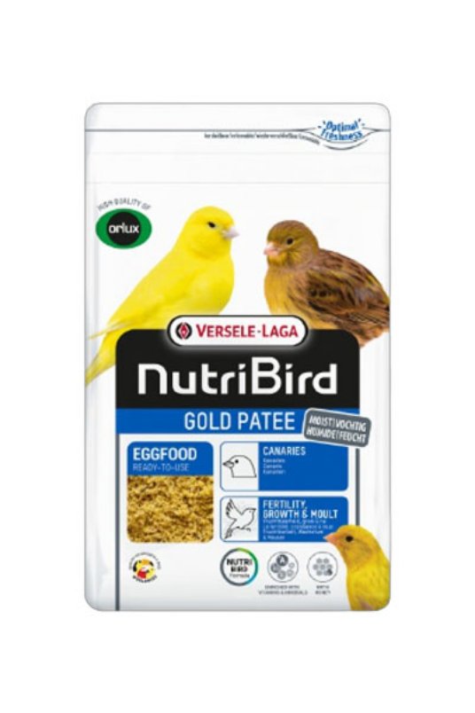 VL NutriBird Gold Patee vlažna jajčna hrana za kanarčke 1kg (6)