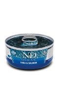 N&D Can Cat Ocean Tuna & Salmon 70g (24)