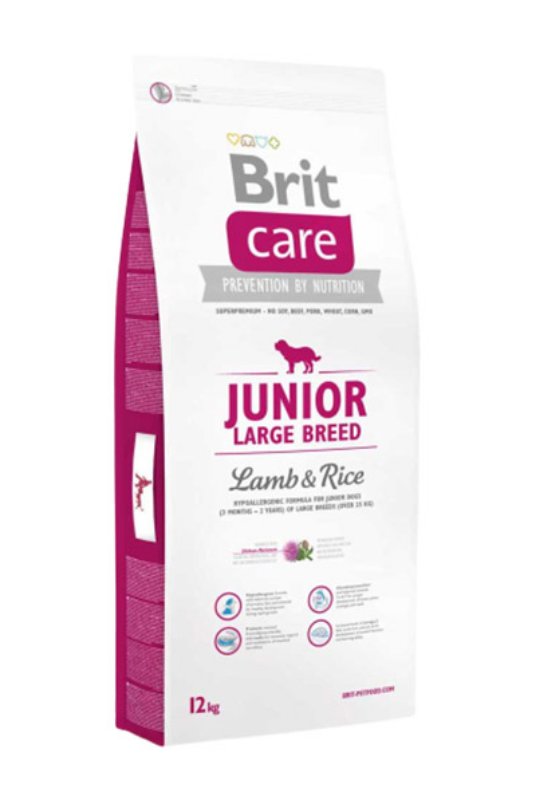 BCD Hypoallergenic Junior Large br. Lamb&Rice 12kg