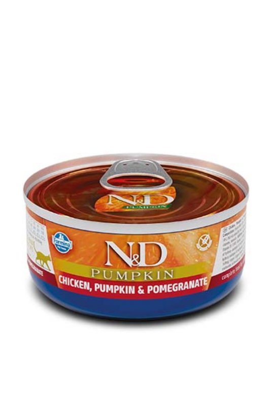 N&D Can Cat PM Chicken & Pomegranate 70g (24)