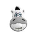 D. GD BIG TEETH igrača za pse, pliš, zvok, nilski konj, 15 cm