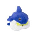 D. GD SHARKS GLUTTON, kombinirana igrača za pse, pliš, šumeča, 2 žogi, modra, 20 x 18 cm