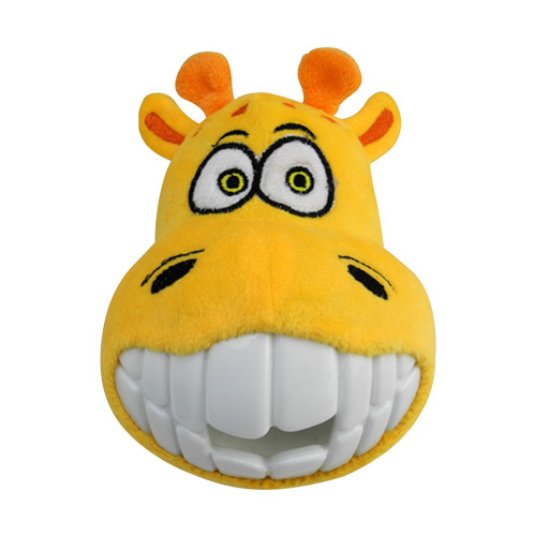 D. GD BIG TEETH igrača za pse, pliš, zvok, žirafa, 15 cm