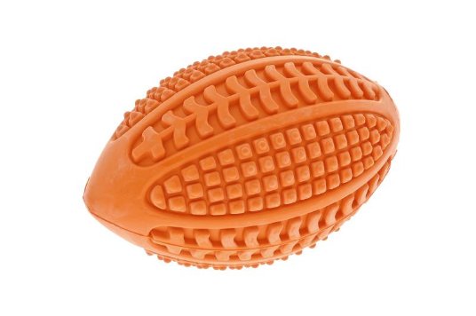 FB IGRAČA ZA PSE RUGBY ŽOGA DENTAL IZ GUME 10 CM