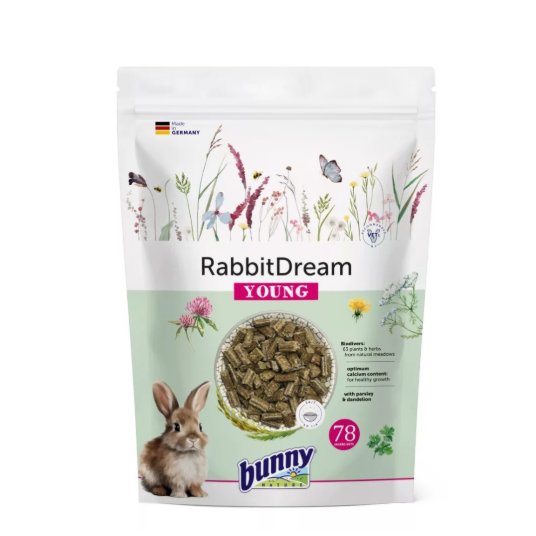 Bunny RabbitDream YOUNG, za mlade kunce, 600 g
