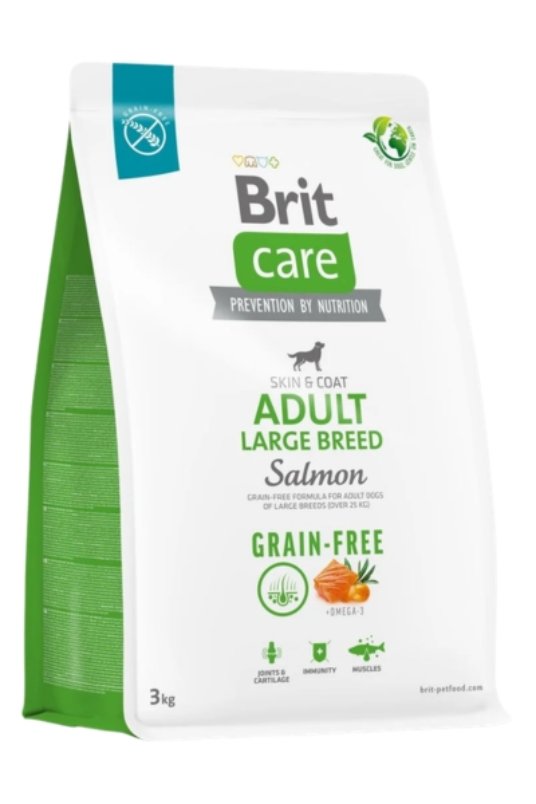 BCD Grain-free Adult large br.Salmon&Potato 3kg