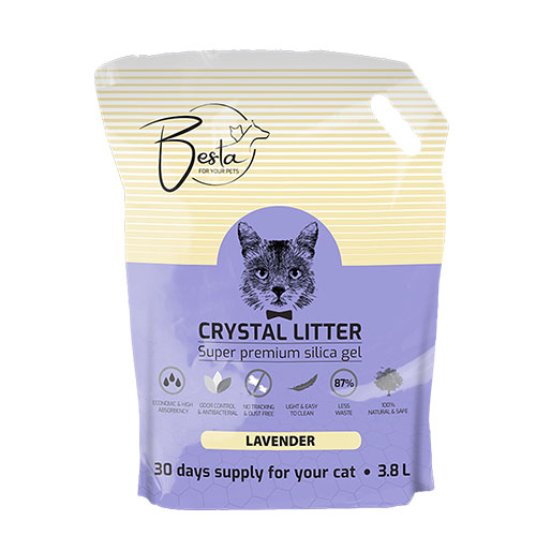 Besta silikonski posip Lavanda 3,8L