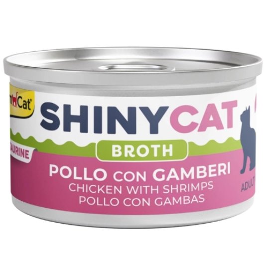 GC SHINYCAT BROTH PIŠČANEC IN RAKCI 70 g (24)