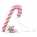 Croci XMAS igrača za mačke na palici, BLUSH STAR, 30 CM