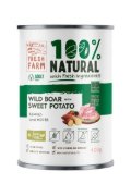 Fresh Farm Coarse Pate, divja svinja, jagodičevje in zelišča, 400 g (12)