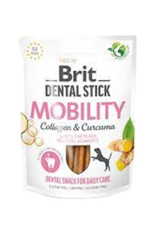 Brit Dental Sticks Dog Mobility with Curcuma&Collagen 7pcs 251g (10)