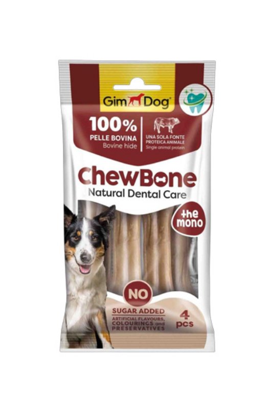 GD CHEWBONE prešana kost, 8,9 cm, 4 kos