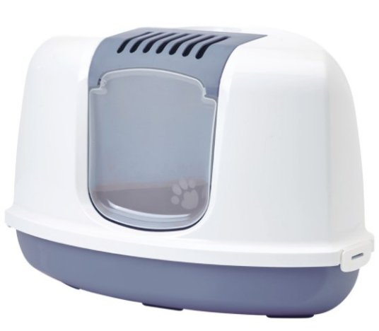 SAVIC NESTOR CORNER BEL-BLUESTONE KOTNI WC ZA MAČKE