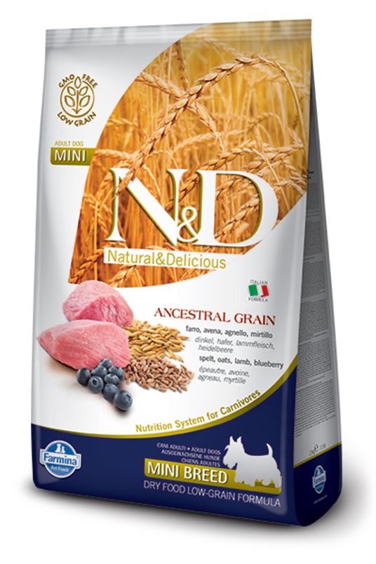 ND LG Dog Lamb&Blueberry Adult Mini 2,5kg