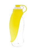 FB RUMENA PRENOSNA POSODA PLAST.+SILIKON 600 ML