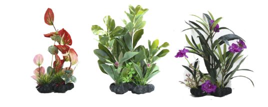 D. CR PLASTIČNA RASTLINA ZA AKVARIJ 25-30 CM