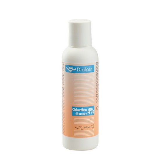 DF ChlorHex Shampoo 0,5% for dogs and cats 150ml (Klorheksil šampon za pse in mačke)