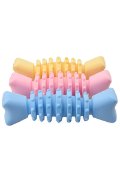 Besta igračka za pse, kost pena Pastel 12cm različne barve