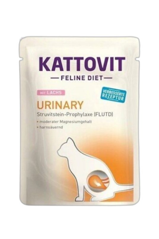 RINTI Kattovit pouch Urinary Lachs (losos) 85g (24)