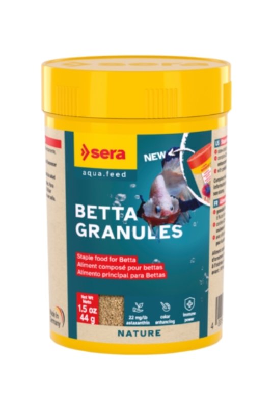 SERA Betta Granules, hrana za Betta ribice, 50 ml