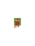 CR Xmas Chicken, igrača za pse, pečen piščanec s kapo, z zvokom, 25,5 cm