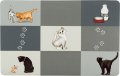 TRIXIE PODLOGA ZA POSODE PATCHWORK CAT 44 X 28 cm