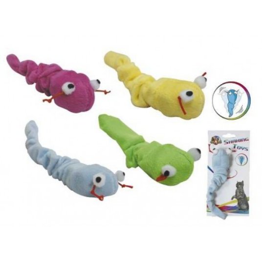 CR IGRAČA ZA MAČKE TREPETAJOČA KAČA 13 CM